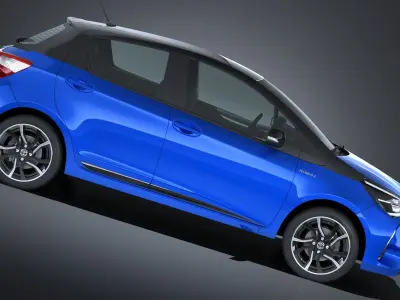 Toyota Yaris Hybrid 3D model