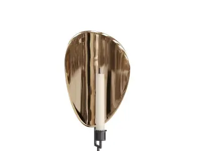 Flambeau Candle Holder - Ready 3D Model 3D model