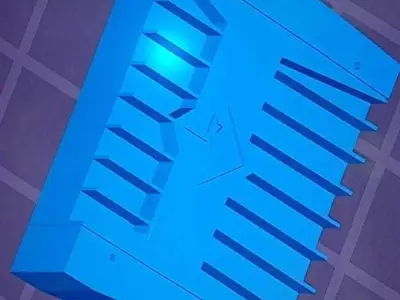 AMPLIFICADOR ROCKFORD FOSGATE 3D print model