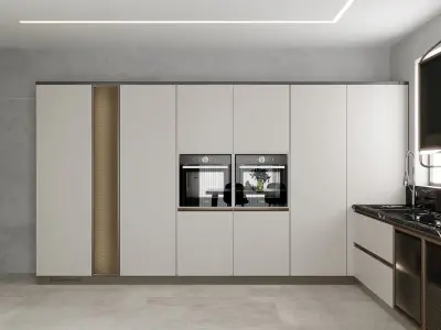 Kitchen furniture Scavolini Diesel 3D model