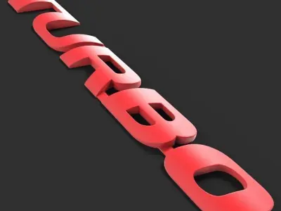 The Sticker 3D model