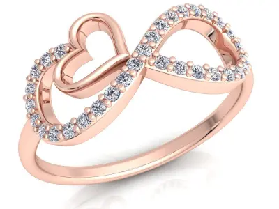 luxury Fancy Ring52 3D print model