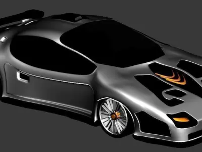 sport car 3D model