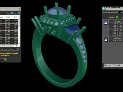 ring code 60 3D print model
