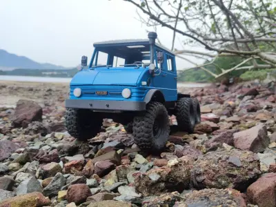 Crawler Bog 406 Crew Cab  - 1-10 RC body 3D print model