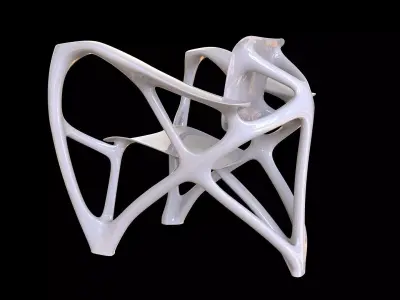 Bone Armchair 3D model