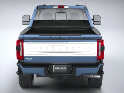 F350 Superduty Limited Edition 2023 3D model