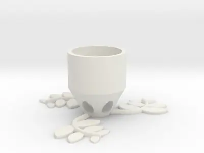 Small Plant Pot - medium Free 3D print model