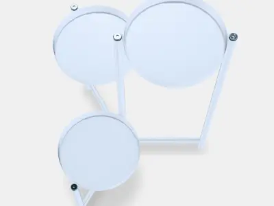 OLIVBLAD Plant stand 2 Low-poly 3D model