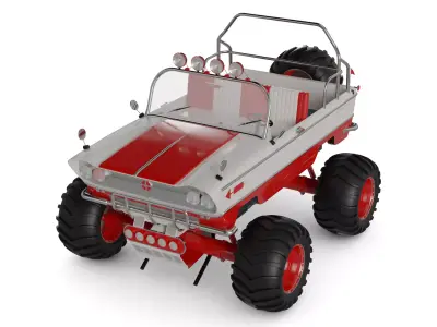 Amphibious Car 3D model
