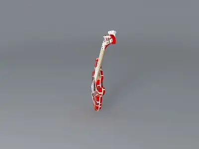 Eddies original 5150 guitar Free 3D model