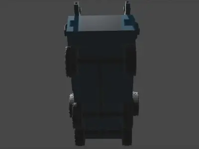 army truck modeling Free low-poly 3D model