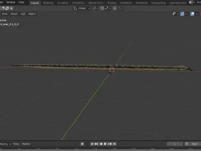 Anaconda snake 3D model