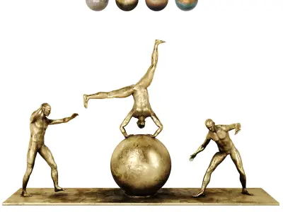 Decorative Sculpture v11 3D model