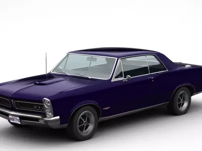 Pontiac GTO Hardtop 1965 3D model