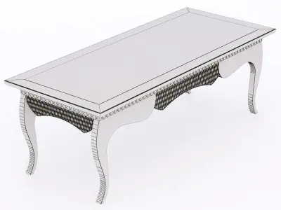 Francesco Molon R500 writing desk BALZAK 3D model