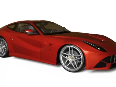 BF12 Sport car  3D model