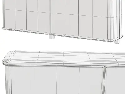 GRACE Volpi low poly 3d model Low-poly 3D model