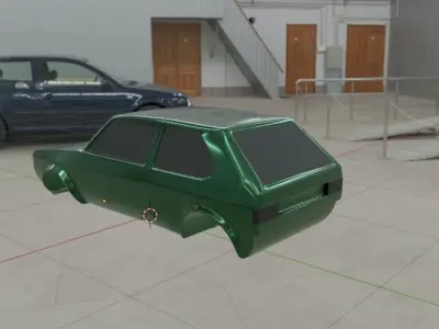 GOLF 1 GTI 3D PRINT 3D print model