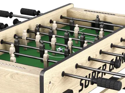 Table Football Super Game SG02  3D model