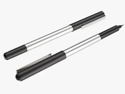 Roller ball pen 3D model