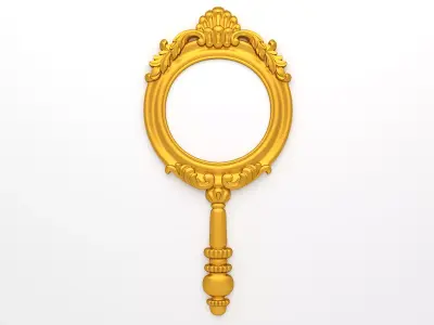 Frame mirror 3D model 04 3D model