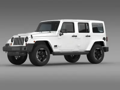 Jeep Wrangler Polar 2014 3D model