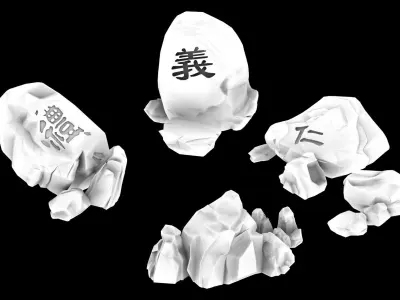 Stone Field - Stone 71 3D model