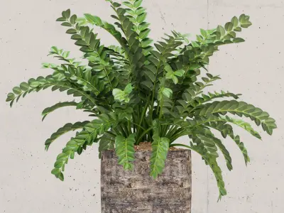 Restoration Hardware corso planter 3D model