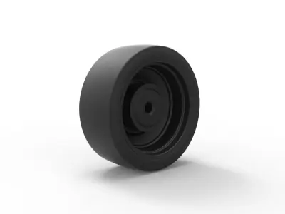 Sport wheel 4 3D print model