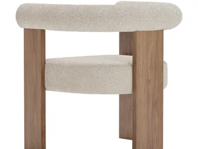 Eldon Dining Chair 3D model