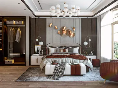 VOID BedRoom 1 3D model 3D model