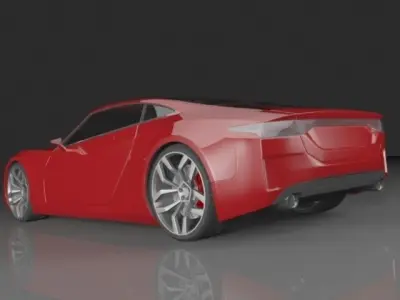 sport coupe 2016 3D model