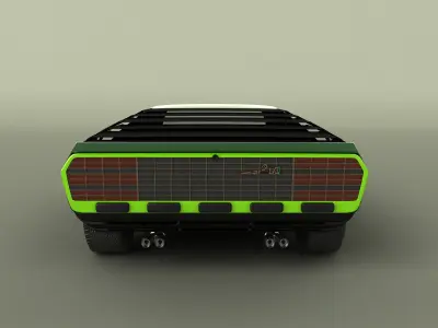 Alfa Romeo Carabo 3D model