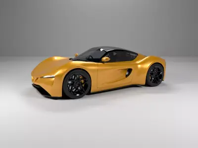 Concept Sport Car 3D model