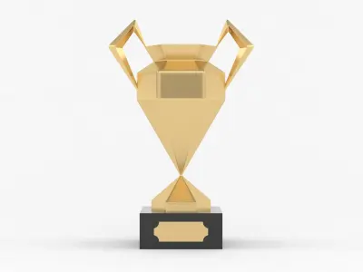 Trophy Cups 3D model 21