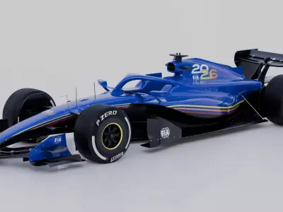 F1 2026 issue 10 3D model