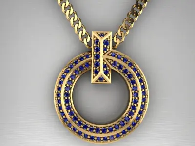 T Pendant 3D print model