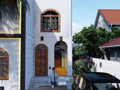 modern villa Luxury Villa modern Villa modern house 3D model