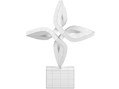 Abstract Modern Sculpture 3D model