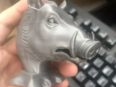 Wild boar 3D print model