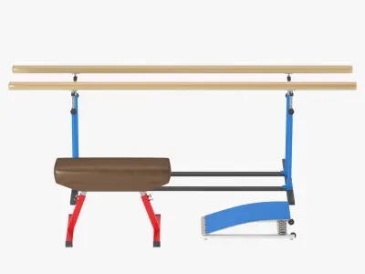 Gymnastic equipment 3D model