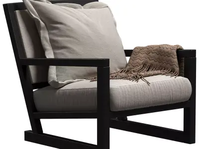 Clio Maxalto Armchair 3D model