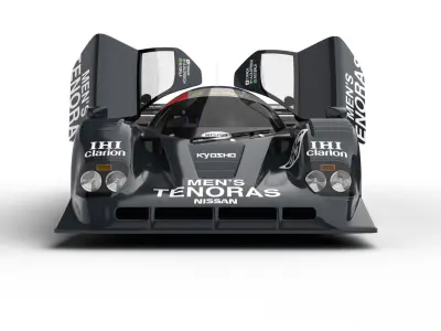 Nissan R90CK Italya Team Racing 1990 HQ 3d model 3D model