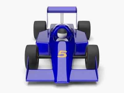 F1 Racer 3D model