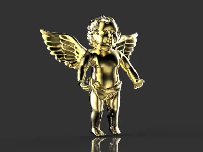 Angel Statue  Free 3D model