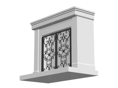 Fireplace 03 3D model