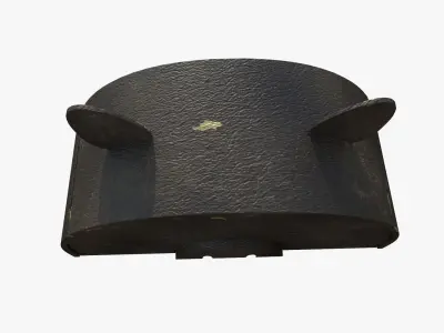 Pig Toy Box for Playing Equipments Child Room Leather Edition 3D model