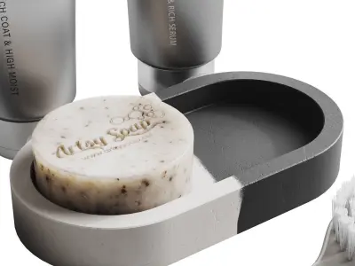 Bathroom Accessories 16 3D model