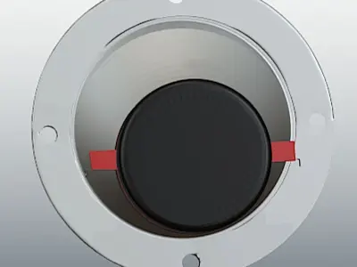 Ground Zero GZCT 19N-PROX S Tweeter - High Poly Free 3D model